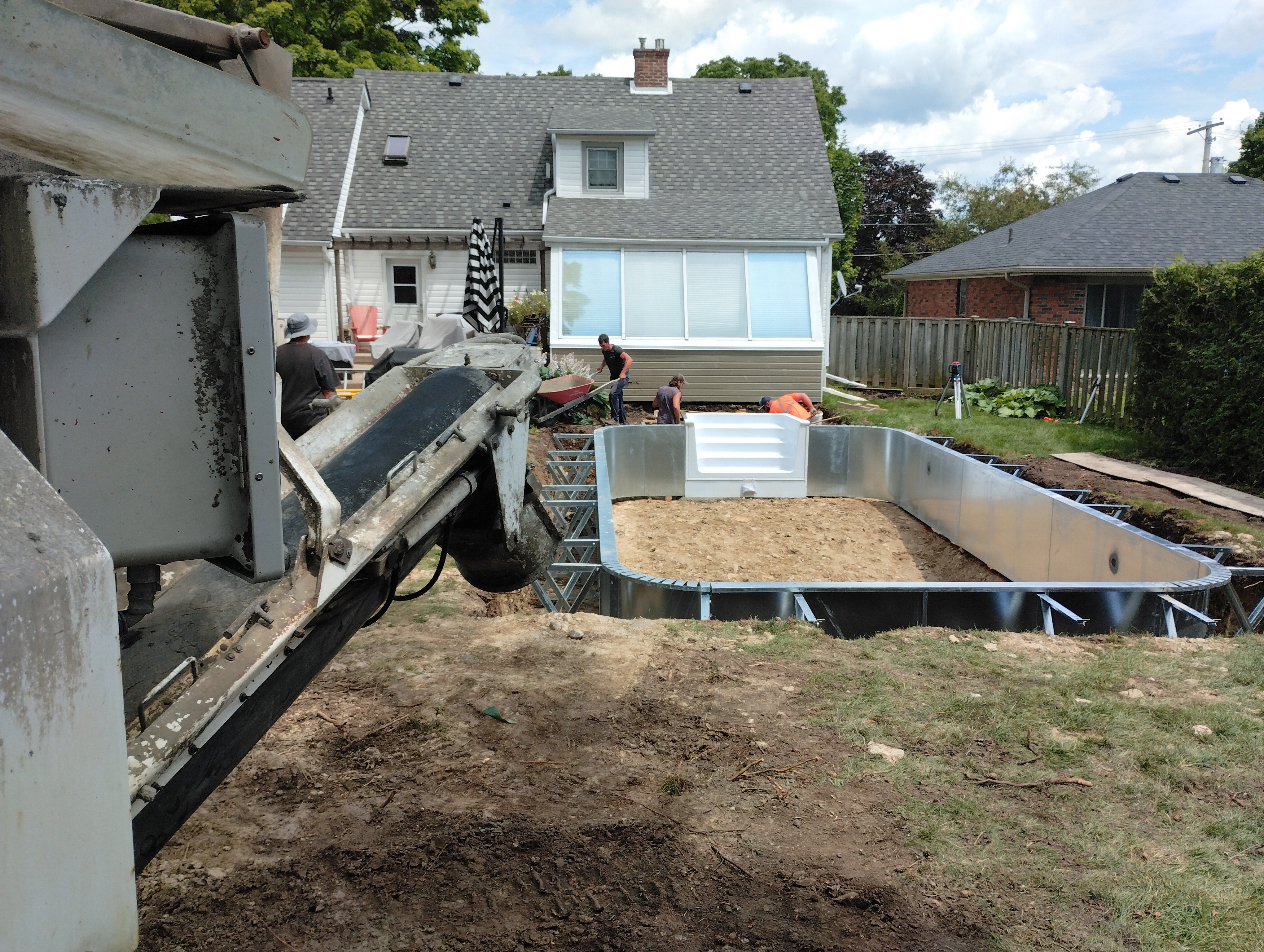 Concrete photo from the original DRB Concrete Services page